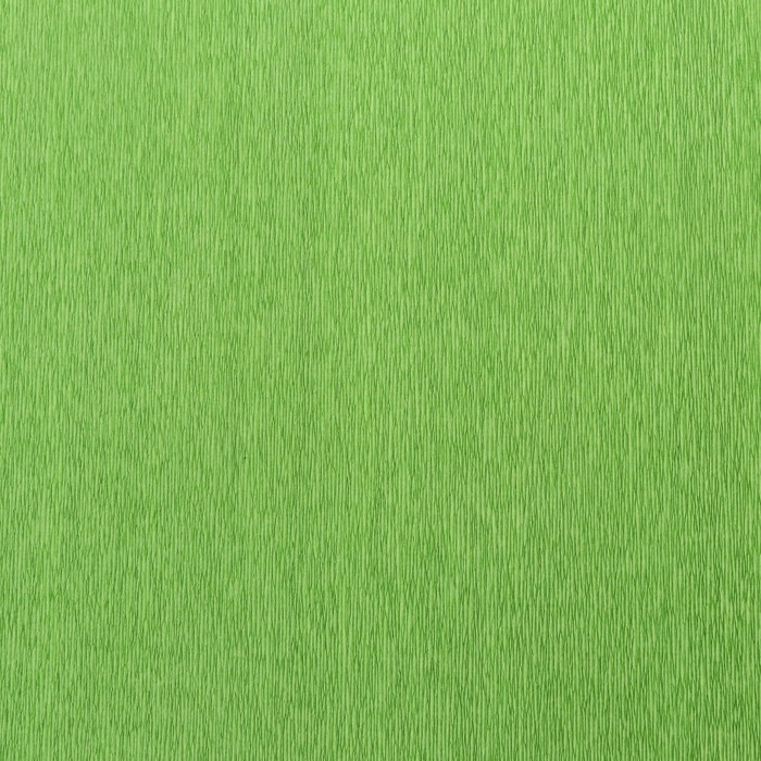 Бумага гофрированная 377 светло-зеленая,90 гр,50 см х 1,5 м
