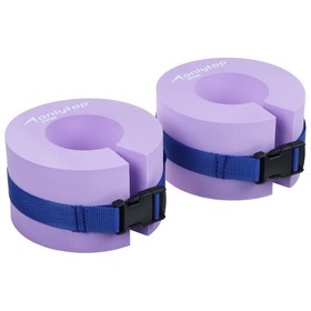 Манжеты для аквааэробики, 2 шт., диаметр вн. 7.7 см, цвет фиолетовый