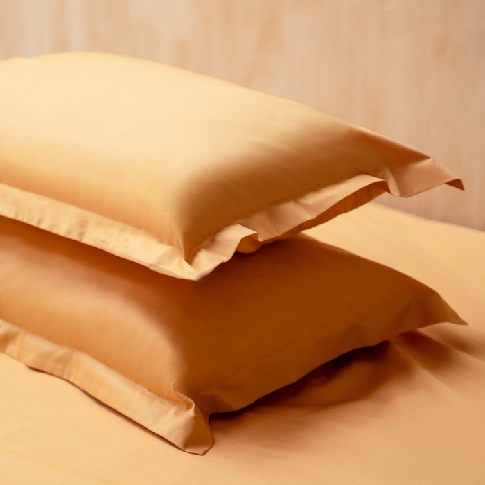 

Комплект наволочек «Ферги», размер 70х70 см, цвет медовый, 2 шт