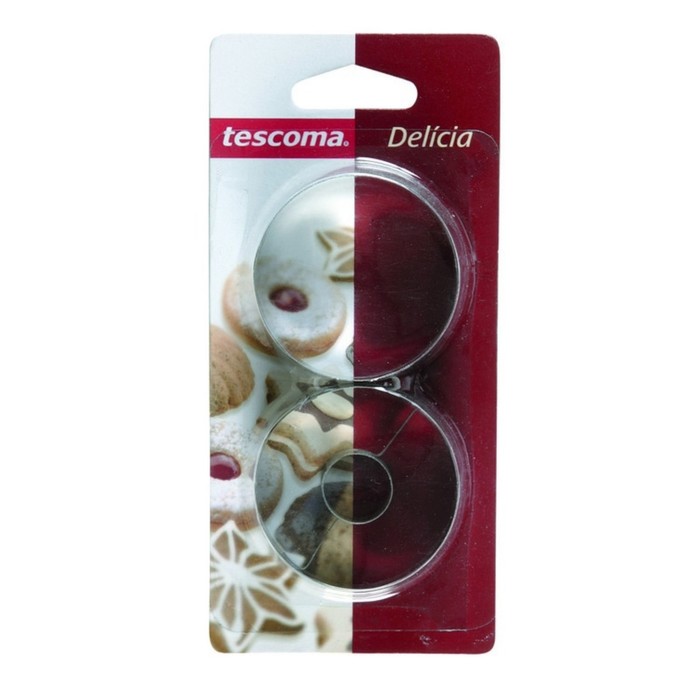 Формочки для печенья с начинкой Tescoma Delícia, круглые, d=3.5 см