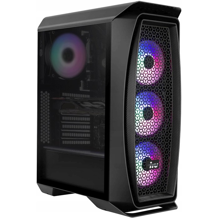

Компьютер IRU Game 510B5GMA MT, i5 11400F, 16 Гб, SSD 1Тб, RTX3050 8Gb, Dos, чёрный