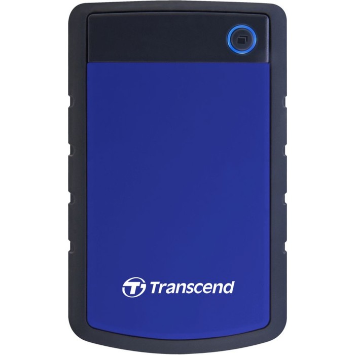Внешний жесткий диск Transcend USB TS1TSJ25H3B StoreJet 25H3, 1 Тб, USB 3.0, 2.5, синий новый внешний жесткий диск usb 500 3 1 гб 4 тб 16 тб type c 1 тб