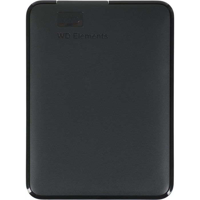 Внешний жесткий диск WD WDBUZG0010BBK-WESN Elements Portable, 1 Тб, USB 3.0, 2.5, чёрный жесткий диск wd usb 3 0 10tb wdbwlg0100hbk eesn elements desktop 3 5 черный
