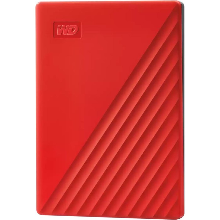 Внешний жесткий диск WD WDBYVG0020BRD-WESN My Passport, 2 Тб, USB 3.0, 2.5, красный