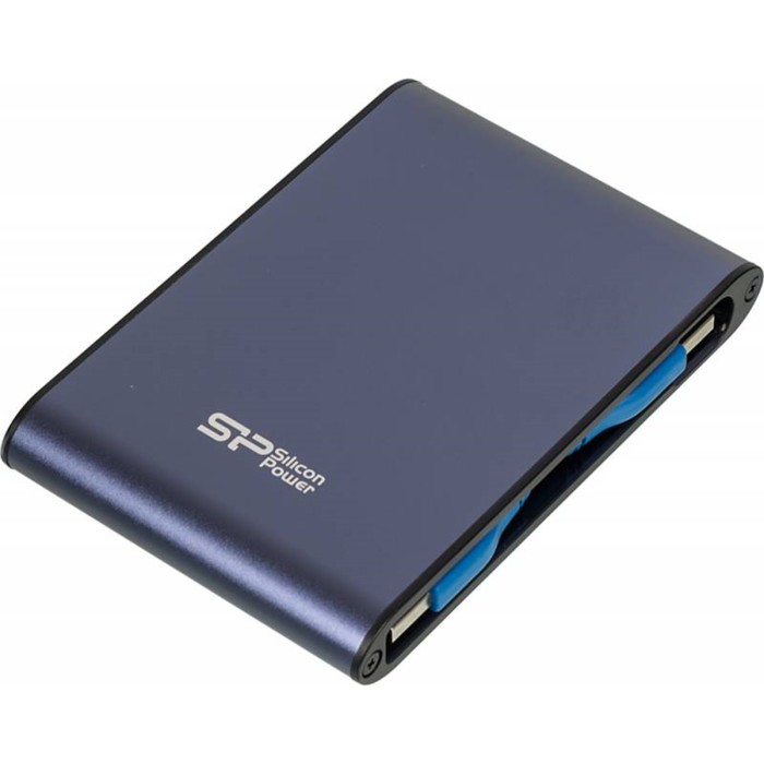 

Внешний жесткий диск Silicon Power SP020TBPHDA80S3B A80 Armor, 2 Тб, USB 3.0, 2.5", синий