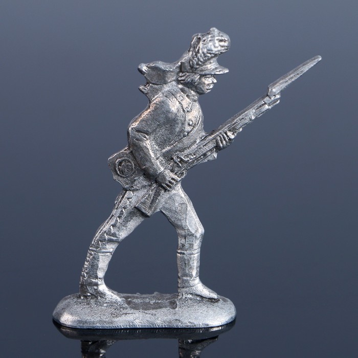 Оловянный солдатик "Суворовский мушкетер"