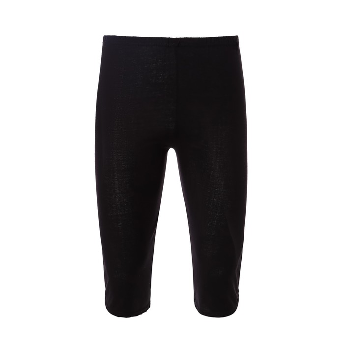 фото Бриджи женские, цвет чёрный, размер 48