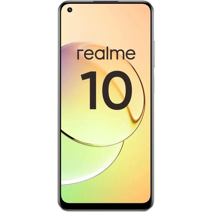 

Смартфон Realme 10, 6.4", SAmoled, 2 sim, 4 Гб, 128 Гб, 50 Мп, 16 Мп, 5000 мАч, белый