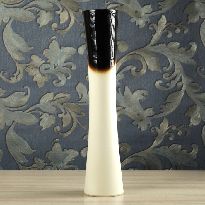 Ваза напольная "Кубок" роза