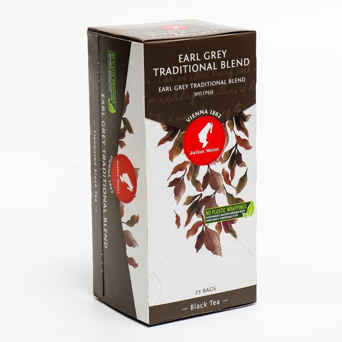 

Чай черный Julius Meinl Эрл Грей Традиционный 25п*1,7г
