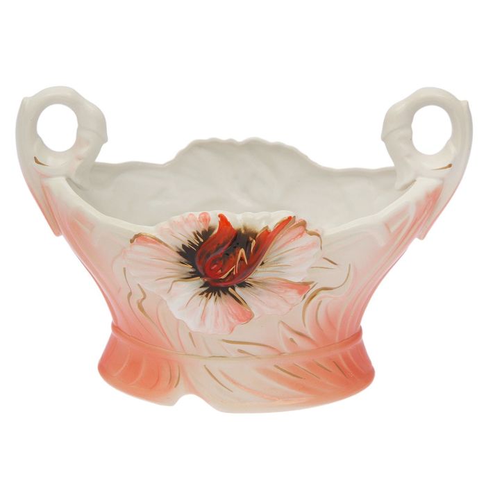 Конфетница "Ирис" белая, микс