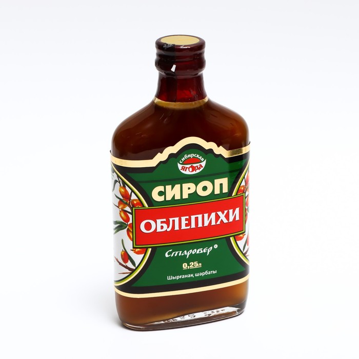 

Сироп Алтай Старовер Облепиха 250мл