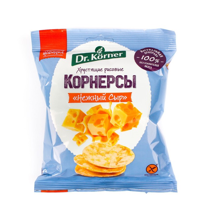 

Чипсы Dr.Körner зерновые с сыром 40г