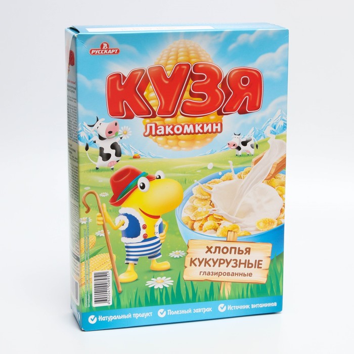 

Хлопья КУЗЯ ЛАКОМКИН кукурузные глазированные 250г