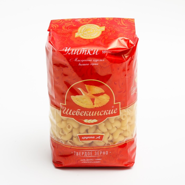 

Макаронные изделия Шебекинские № 295 Улитки 450гр