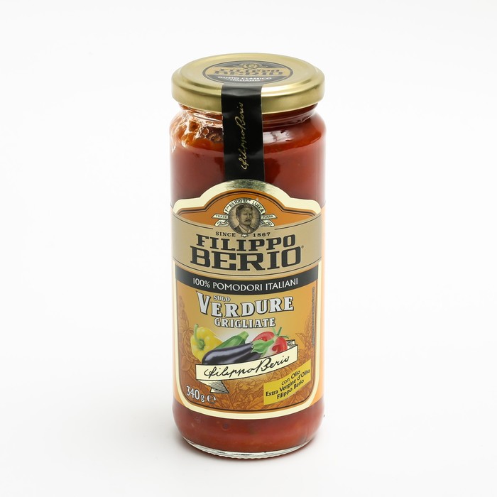 

Соус томатный FILIPPO BERIO с овощами на гриле 340 гр