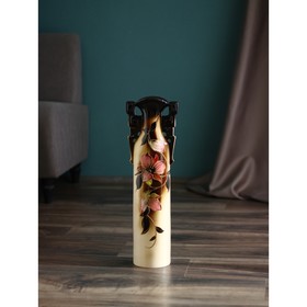 купить Ваза керамическая Сакура, напольная, орхидея, разноцветная, 53 см