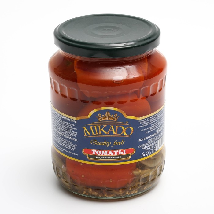 

Томаты маринованые 700гр MIKADO
