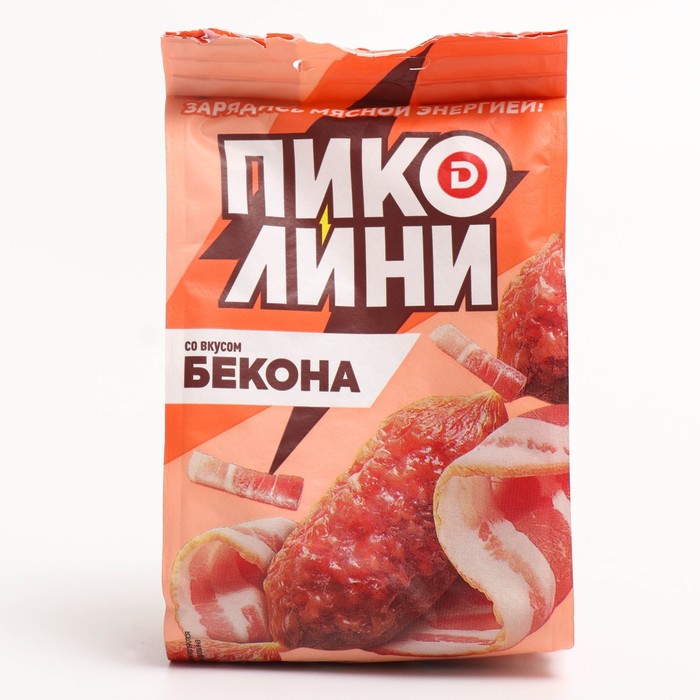 

Колбаски с/к Пиколини со вкусом Бекона 50г Дымов