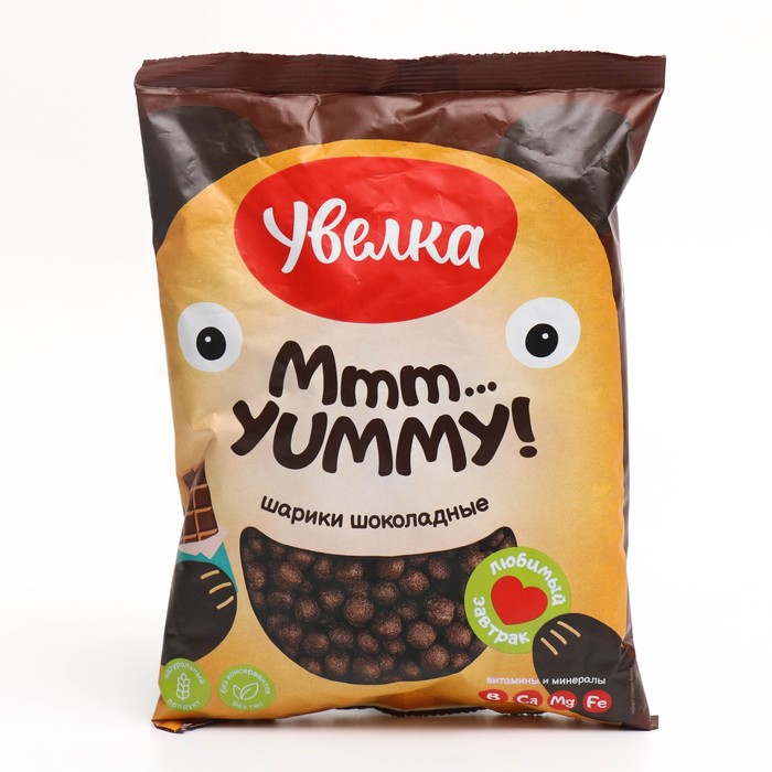 

Готовый завтрак УВЕЛКА Шарики шоколадные 200 гр