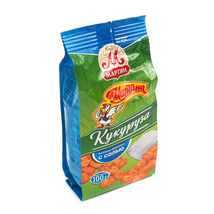 

Кукуруза жареная отборная с солью "от Мартина" 100гр.