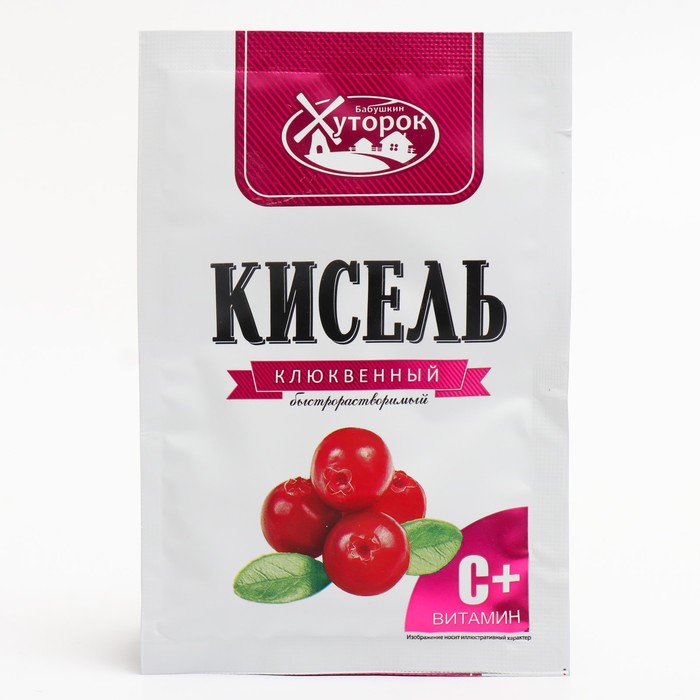 

Кисель БАБАУШКИН ХУТОРОК клюква 30г.