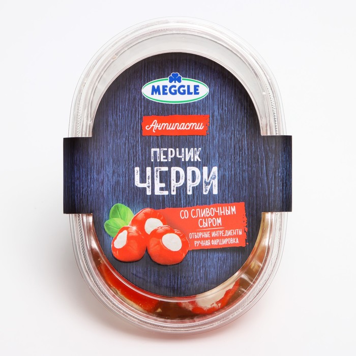 

ПЕРЧИК ЧЕРРИ со сливочным сыром Meggle, 210гр Сербия