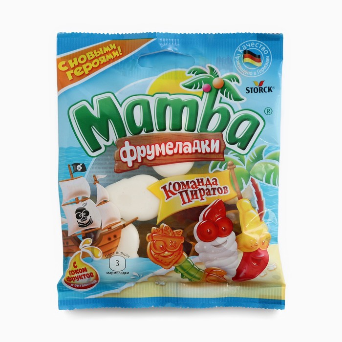 

Мармелад Мамба Команда пиратов 70г