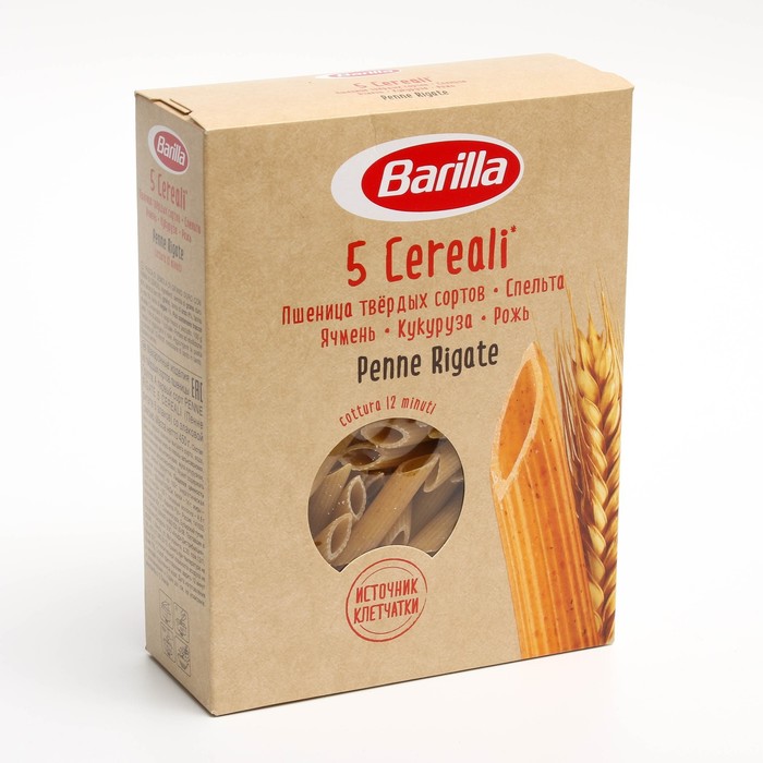 

Макаронные изделия BARILLA Пенне ригате 5 злаков 450г