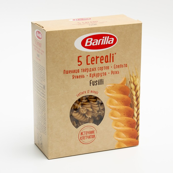 

Макаронные изделия BARILLA Фузилли 5 злаков 450г