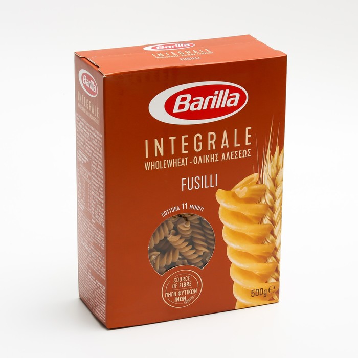 

Макаронные изделия BARILLA Фузилли цельнозерновые 500г