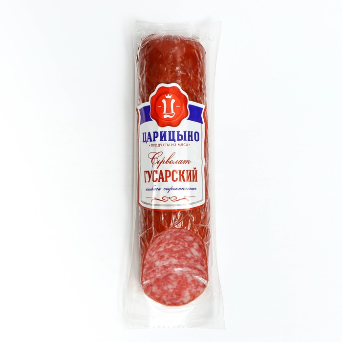 

Колбаса с/к Гусарский сервелат в/у 250г Царицыно