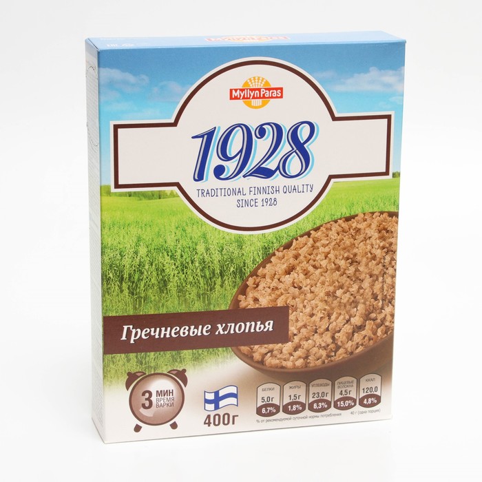 

Хлопья MYLLYN PARAS 1928 гречневые 400г