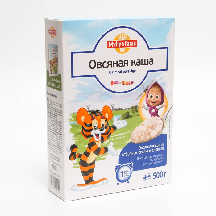 

Каша MYLLYN PARAS Тигренок овсяная 500г