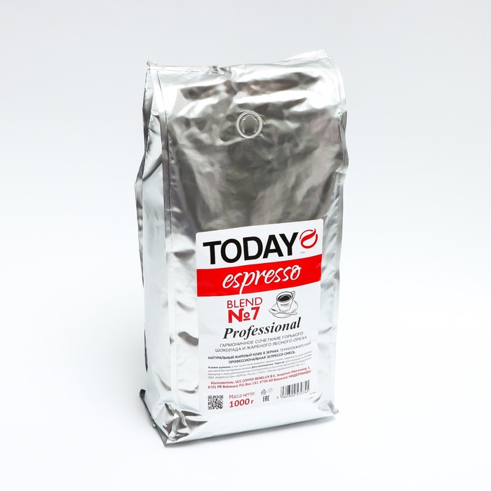 

Кофе в зер.TODAY Espresso Blend 1000г