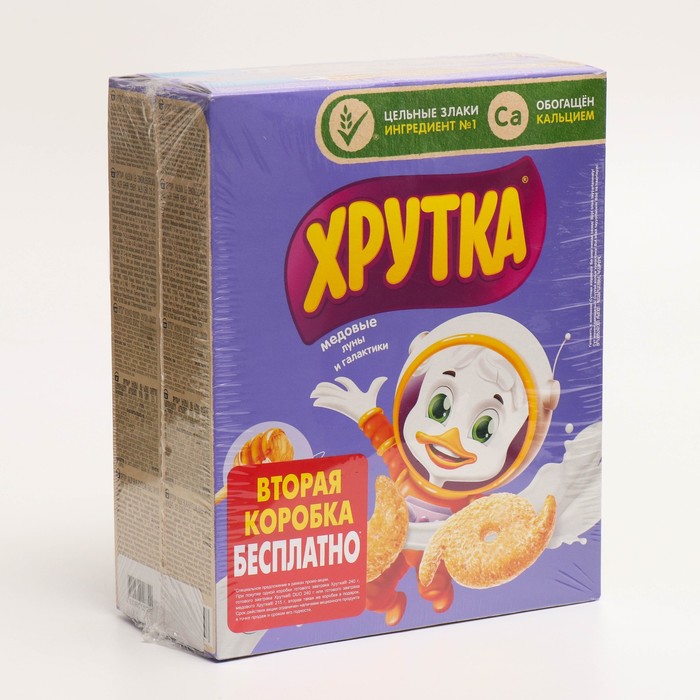 

Готовый завтрак ХРУТКА Луны 215г+215г