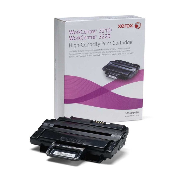 

Тонер-картридж 106R01486 повышенной емкости для Xerox WorkCentre 3210/3220, (4100 стр)
