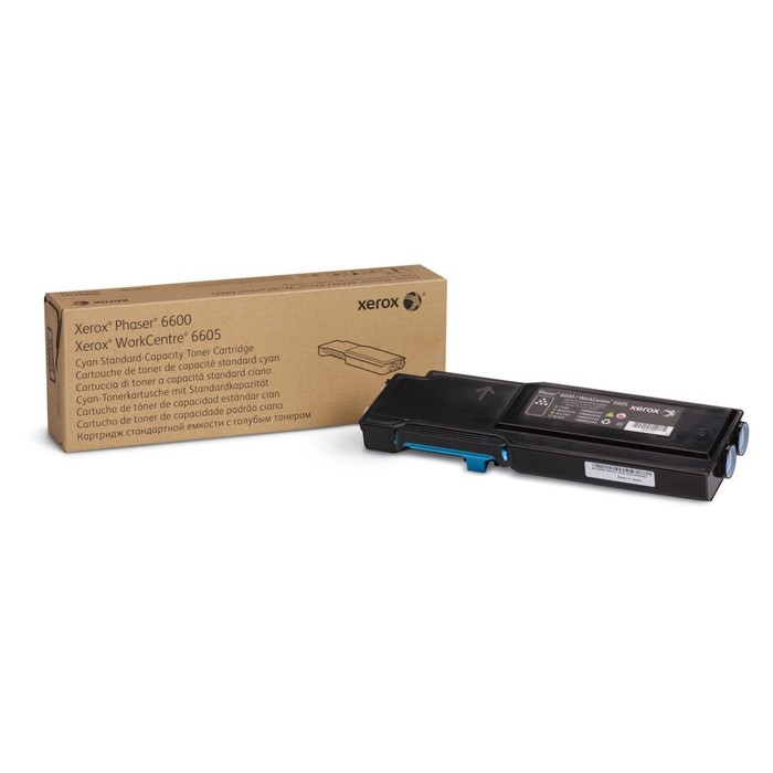 

Тонер-картридж 106R02245 для Xerox Phaser 6600/ WC6605, голубой, (2000 стр)