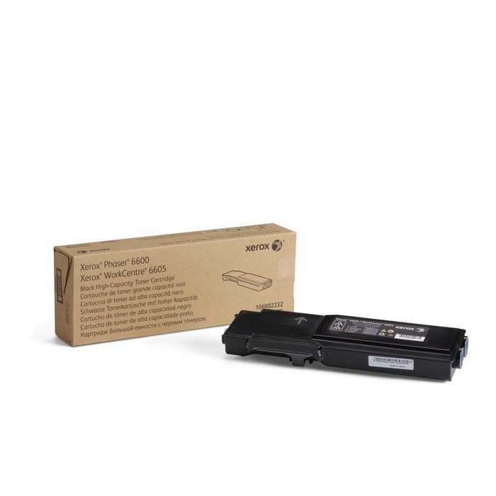 

Тонер-картридж 106R02232 для XEROX Phaser 6600/WorkCentre 6605, чёрный, 8000 стр)