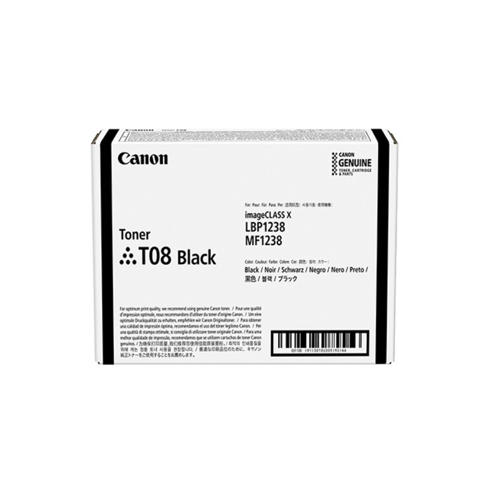 

Тонер-картридж T08 для Canon i-S X, чёрный, (11000 стр)