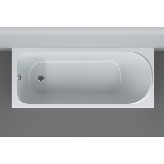 

Ванна акриловая AM.PM Sense W75A-150-070W-KL, 150х70 см, слив-перелив, белый
