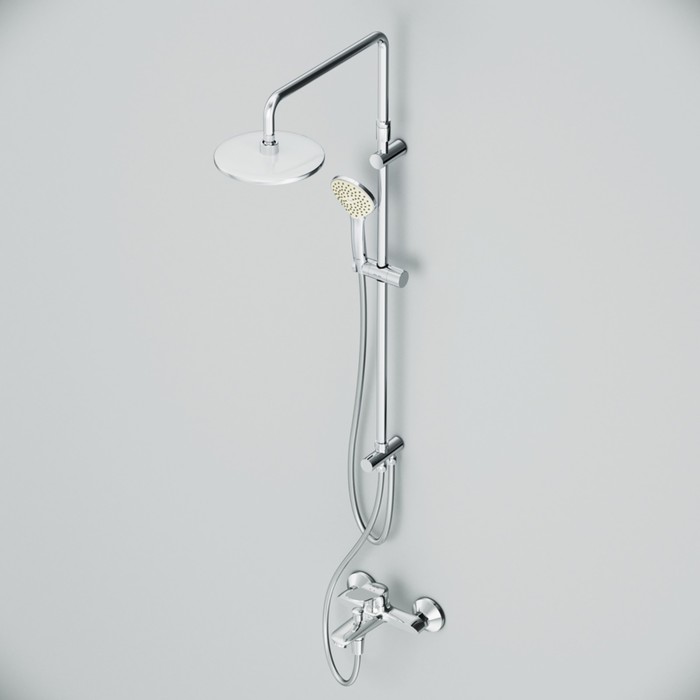 

Душевая система AM.PM Sunny F40885C14, стойка, тропический душ, лейка 1 режим, хром