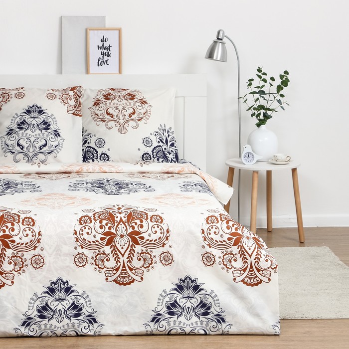 

Постельное бельё Экономь и Я 2 сп "Палермо" 175х215см,180х215см,70х70см-2 шт, полисатин, 80 г/м²