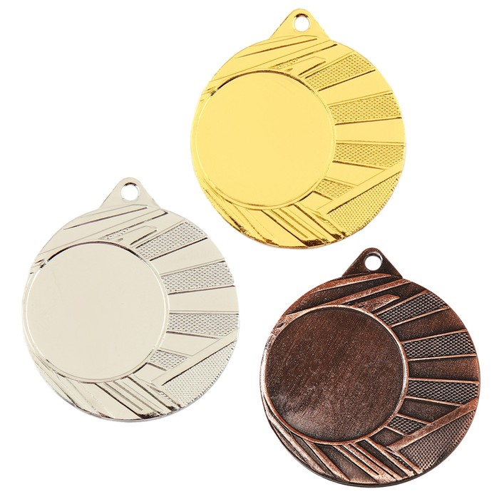 медаль под нанесение 055 диам 4 см цвет бронз без ленты Медаль под нанесение диам 4 см. Цвет бронз. Без ленты