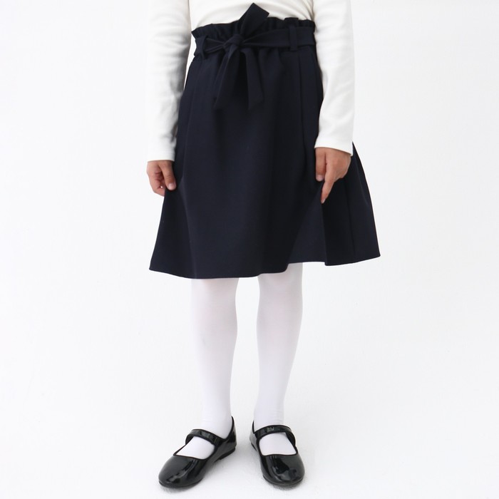 Юбка школьная для девочек, цвет тёмно-синий, рост 134 см юбка для девочек рост 134 см цвет синий