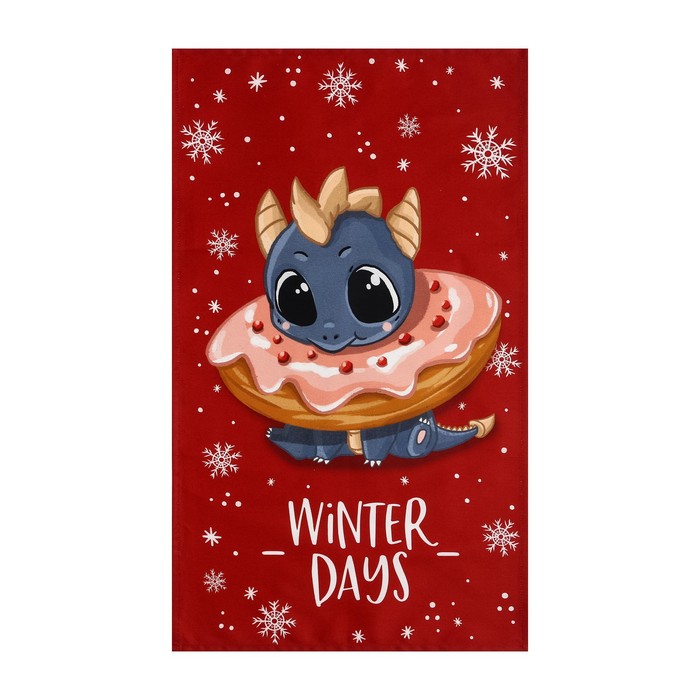 

Полотенце Этель Winter days 40х73 см, 100% хлопок, саржа 190 г/м2
