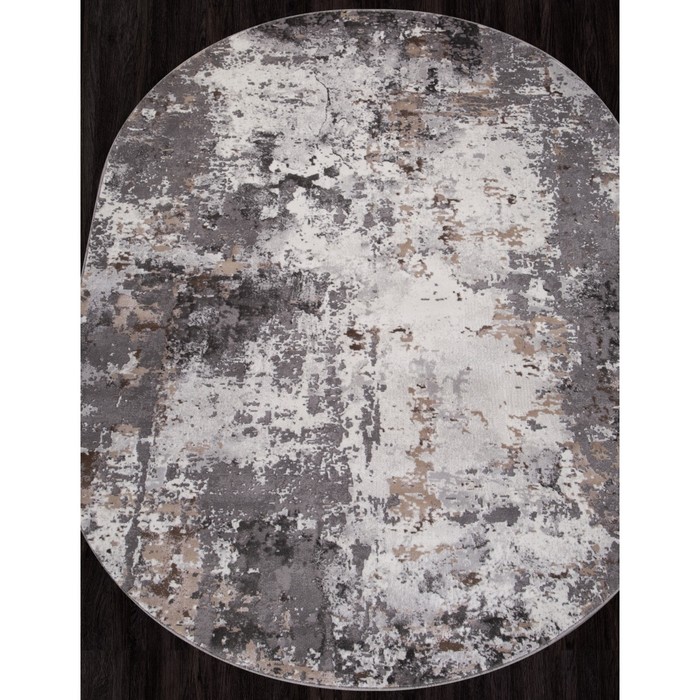 

Ковёр овальный Graff 3319, размер 120x180 см, цвет gray-beige