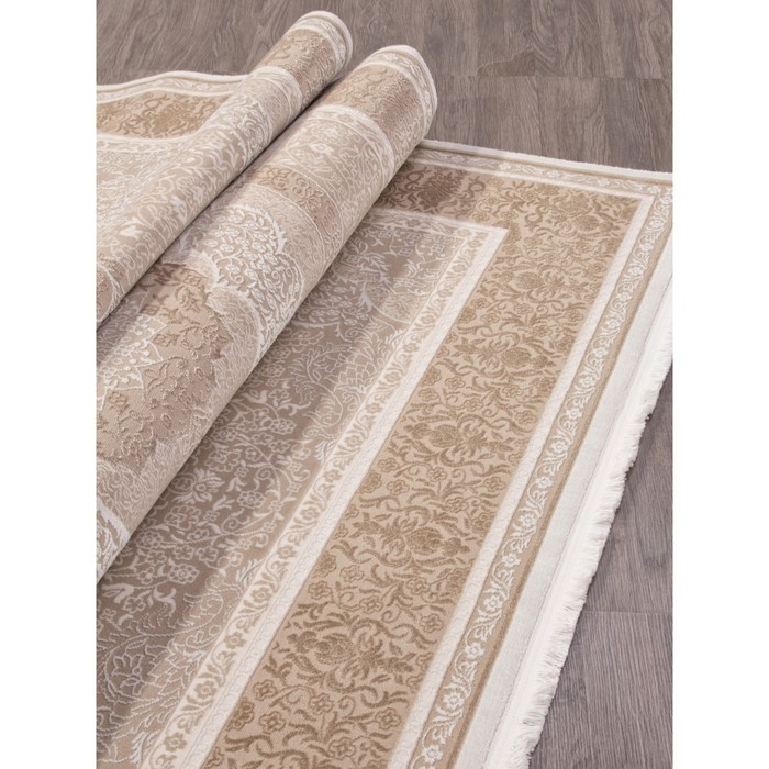 

Ковёр прямоугольный Lissabon SI030B, размер 234x340 см, цвет brown / brown