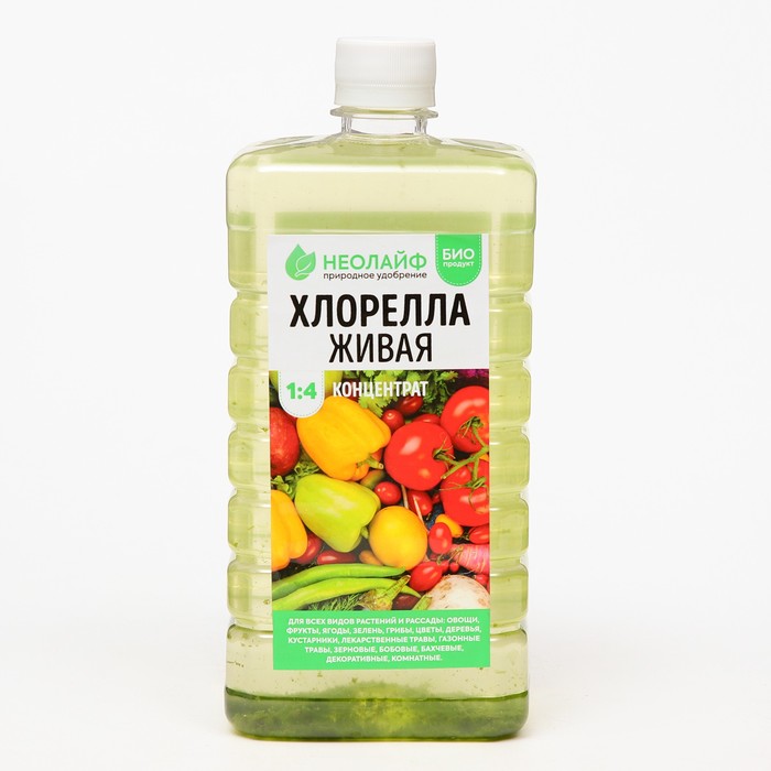 

Суспензия живой хлореллы "НеоЛайф", 1 л