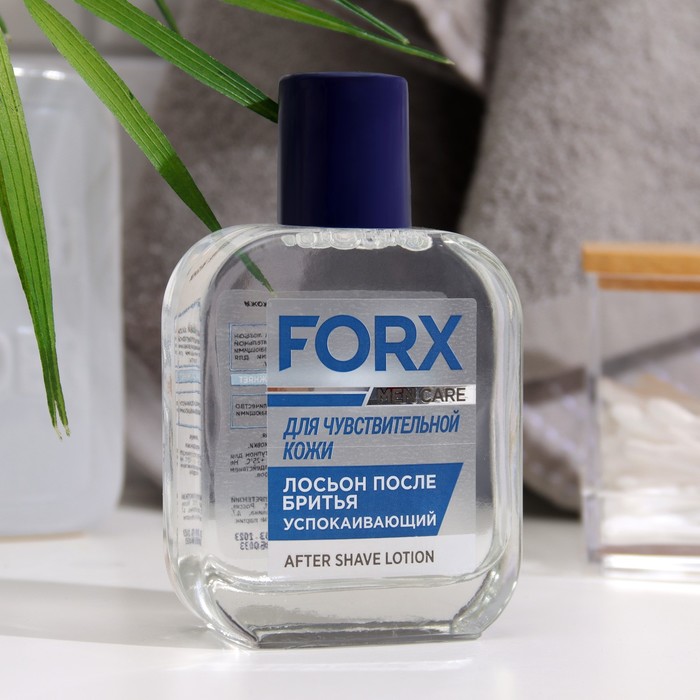 фото Лосьон после бритья forx men care sensitive skin для чувствительной кожи, 100 мл